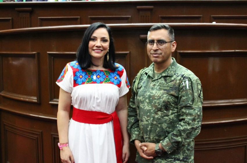  Diputada Adriana Hernández: Colegio Militar, institución que inculca amor a la patria