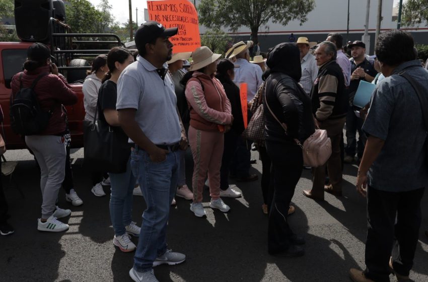  Manifestación en Casa Michoacán encabezada por asociación sin registro