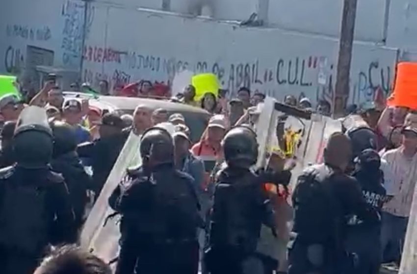  Pasalagua encabezó protestas violentas de transportistas en Uruapan
