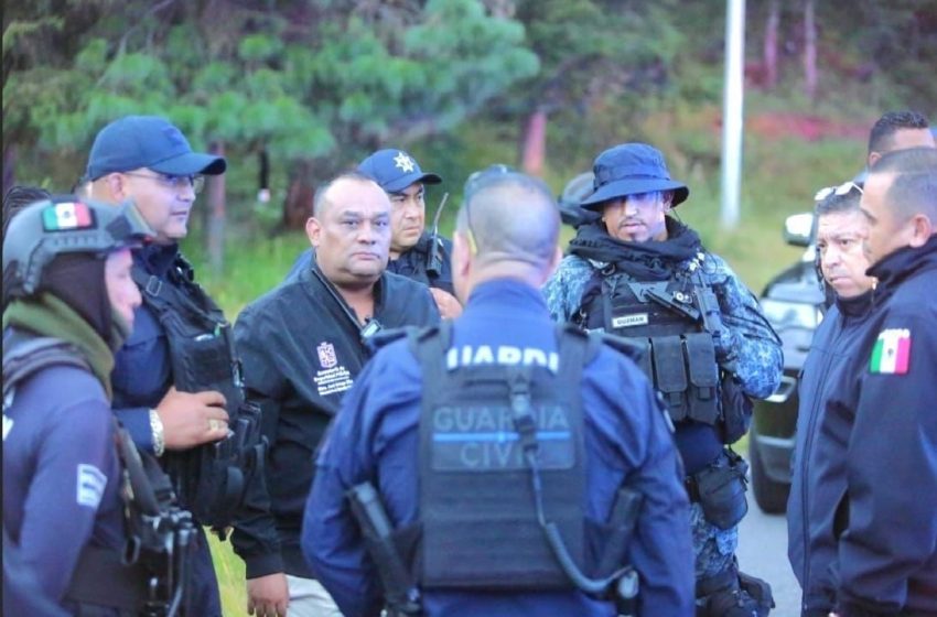  SSP continúa con el fortalecimiento de los esquemas de seguridad, en la región Uruapan y sus alrededores  