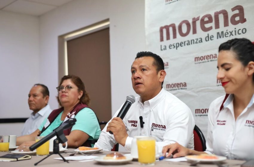  En Michoacán, Morena va a arrasar en 2024: Torres Piña