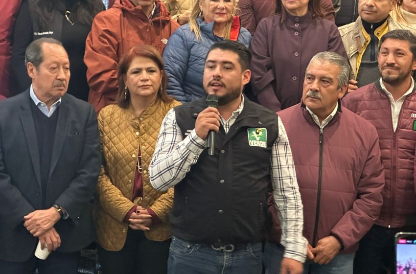 PVEM ayudará a concretar el proyecto de nación de la 4T