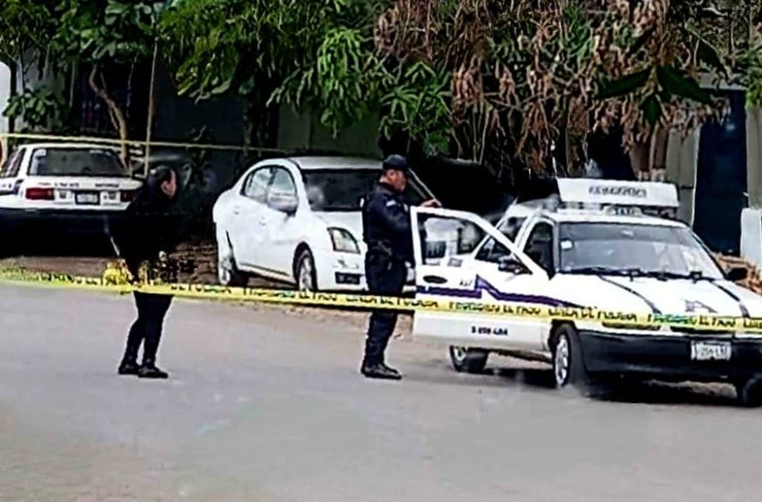 Taxista es ejecutado en la colonia 18 de Marzo