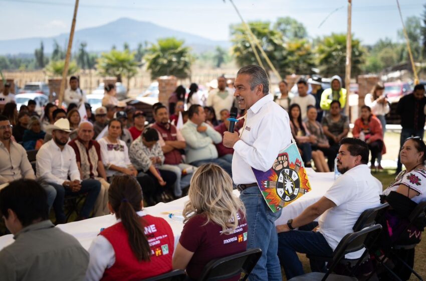  Avanza Raúl Morón en construcción de victoria de la 4T en Michoacán