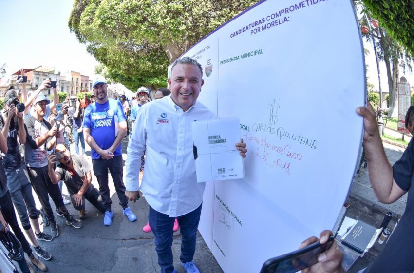  Comunidad ciclista se suma al proyecto de Carlos Quintana