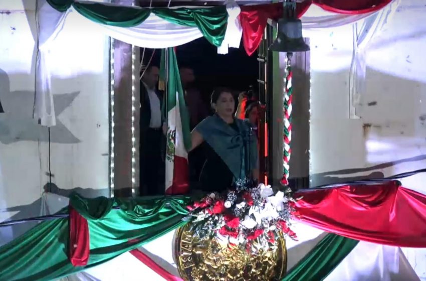 Gran celebración vivió Quiroga en la noche del Grito de Independencia