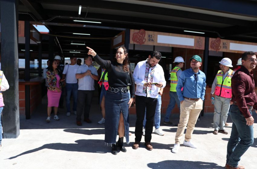 Gran acierto renovar el Mercado de Pátzcuaro: Sandra Arreola