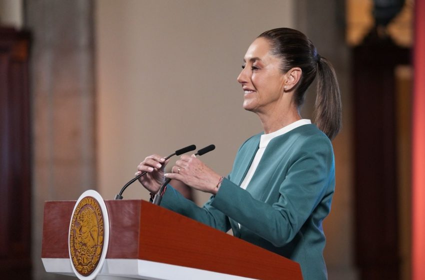 Actuaremos en el marco de la ley y con toda la fuerza del estado: Claudia Sheinbaum