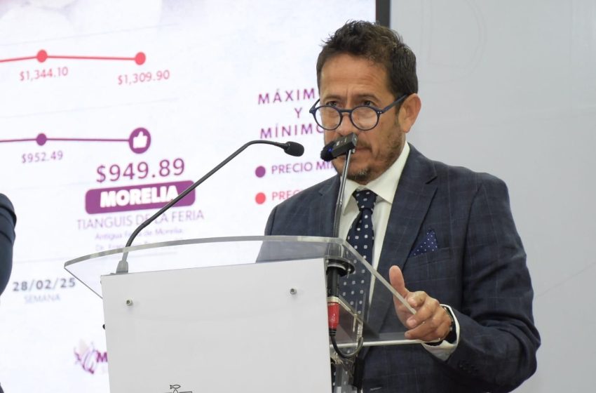 En Michoacán, inflación baja y precios controlados: Sedeco