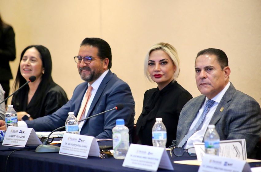 Destaca Omega Vázquez Polo de Bienestar en Michoacán ante Síndicos del Contribuyente