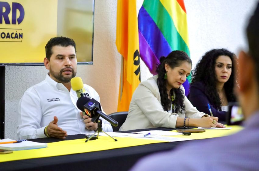 Es tiempo de construir y reforzar la organización del PRD Michoacán con unidad: PRD Michoacán