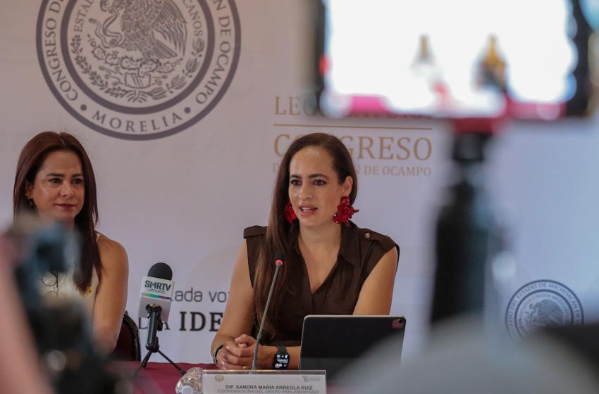 Sandra Arreola presentará iniciativa para la creación de un Consejo Consultivo de Mujeres