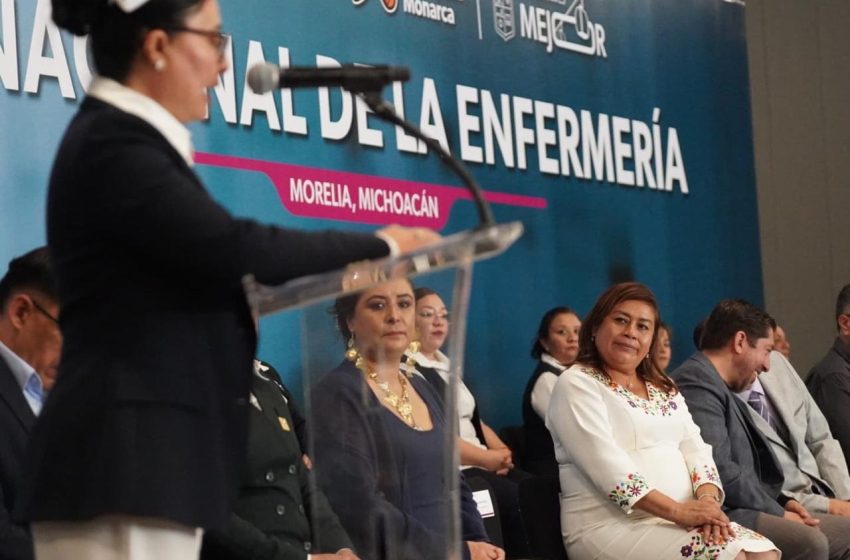 Reconoce Belinda Iturbide labor de las y los enfermeros en su día