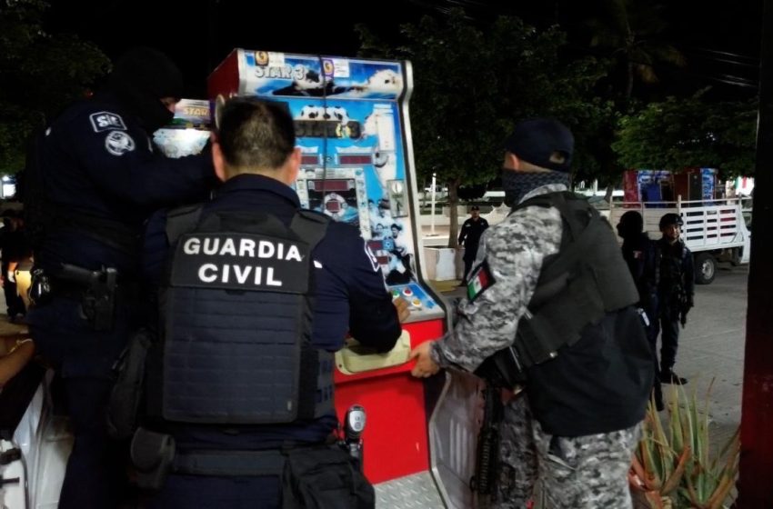SSP ha decomisado más de 2 mil 700 máquinas tragamonedas