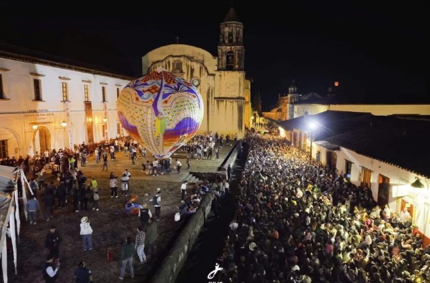 Cuenta regresiva para el vuelo mágico del Cantoya Fest en Pátzcuaro