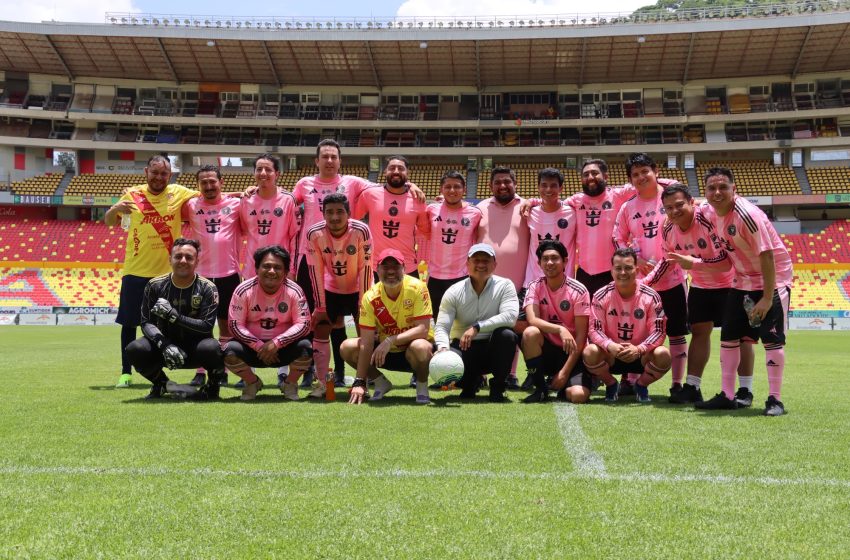 Prensa Amiga de Marcos venció 2-1 a la Secretaría de Gobierno en amistoso vibrante disputado en el Estadio Morelos