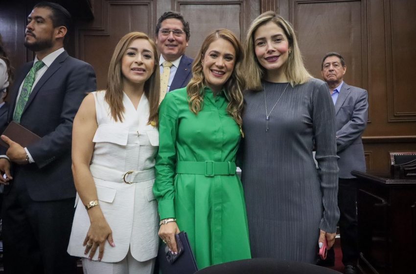 Reconoce Brissa Arroyo liderazgo de Isania Solórzano al frente del Colegio de Notarios