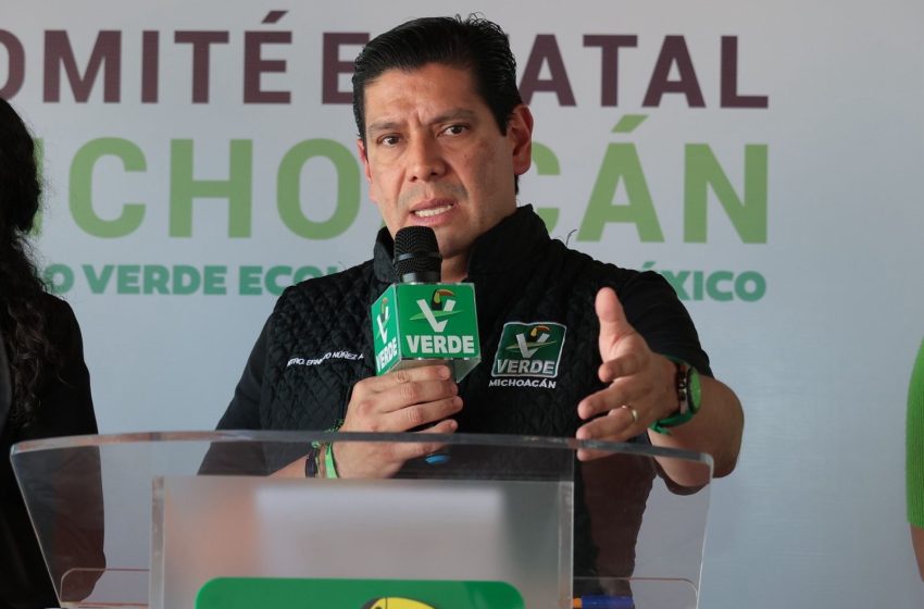 Ernesto Núñez destaca el compromiso de la presidenta Claudia Sheinbaum con Michoacán