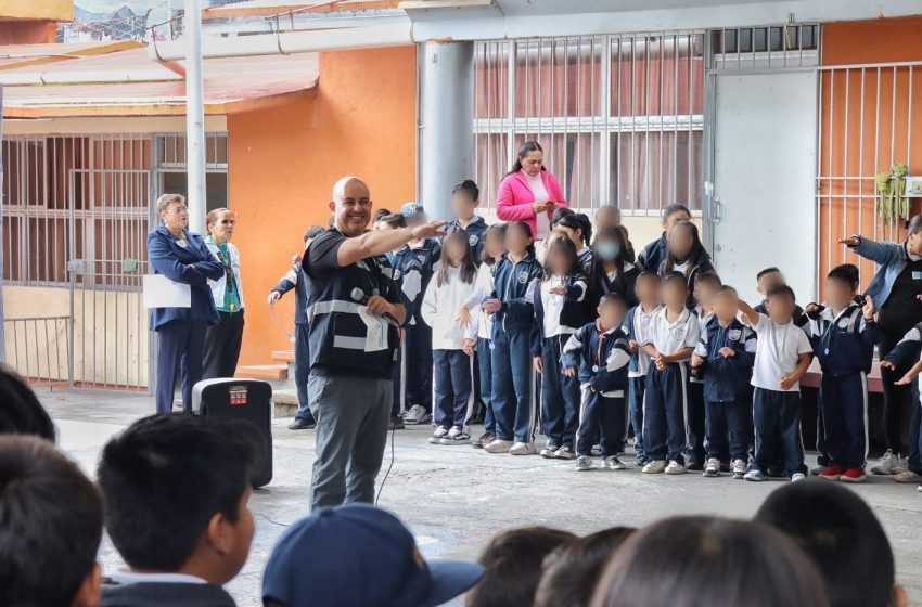 Adolfo Torres promueve cultura ambiental en escuelas de Morelia, con programa ‘Guardianes del Agua’