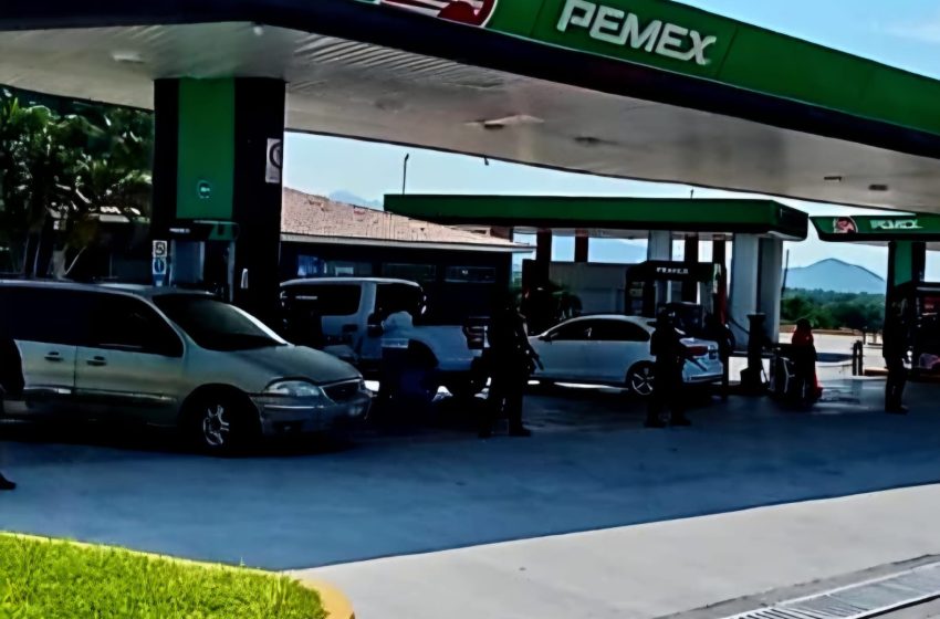 Refuerzan seguridad en gasolineras de Buenavista ante amenazas del crimen organizado