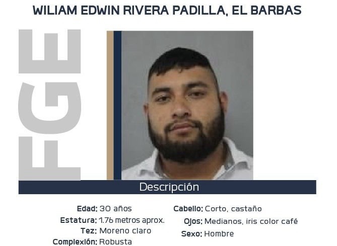 Ofrecen recompensa por el Barbas, por su posible participación en el delito de secuestro agravado