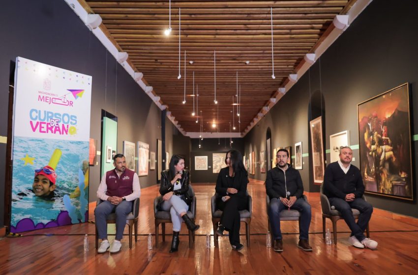  Sumérgete en la diversión con más de 150 cursos de verano del Gobierno de Michoacán